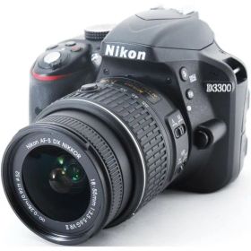 ニコン デジタル一眼 Nikon D3300 レンズキット 中古 新品SDカード付き 届いてすぐに使える 動画撮影 手振れ補正 高画質 付属品充実