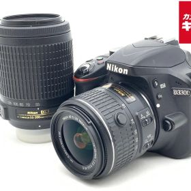 【中古】 【並品】 ニコン D3300 ダブルズームキット ブラック