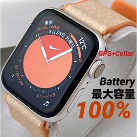 アップルウォッチ(Apple Watch)のapple watch 本体 series 4 バッテリー 100% 13181(その他)