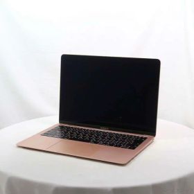 【中古】Apple(アップル) MacBook Air 13.3-inch Late-2018 MREE2J／A Core_i5 1.6GHz 8GB SSD128GB ゴールド 〔10.15 Catalina〕 【348-ud】
