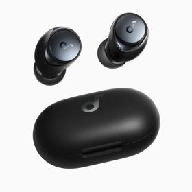 アンカー Anker Soundcore Space A40 完全ワイヤレスイヤホン 最大50時間再生 小型軽量 ウルトラノイズキャンセリング 2.0 ハイレゾ LDAC マルチポイント対応 ワイヤレス充電 外音取り込み マイク内蔵 PSE技術基準適 ブラック