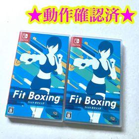 Switch フィットボクシング 2点(家庭用ゲームソフト)