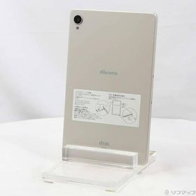 〔中古〕Lenovo(レノボジャパン) dtab compact 64GB ゴールド d-42A docomo〔295-ud〕