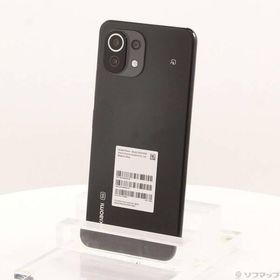 〔中古〕Xiaomi(シャオミ) Mi 11 Lite 5G 128GB トリュフブラック Mi11Lite5G SIMフリー〔262-ud〕