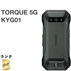 TORQUE 5G KYG01 au SIMロック解除済 128GB／6GB ブラック タフネススマホ 送料無料 中古 H738MSBR