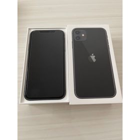 アップル(Apple)のiPhone11 64GB ブラックSIMフリー(スマートフォン本体)