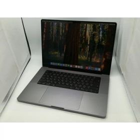 【中古】Apple MacBook Pro 16インチ M1 Pro(CPU:10C/GPU:16C) 16GB/512GB スペースグレイ MK183J/A (16インチ, 2021)【新橋烏森通り】保証期間1ヶ月【ランクA】