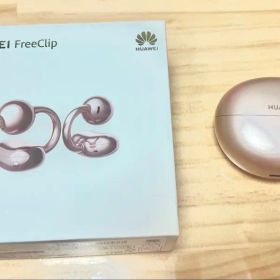 HUAWEI FreeClip ワイヤレスイヤホン ローズゴールド