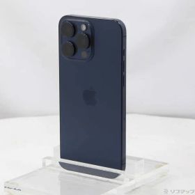 ソフマップ 〔中古品〕 iPhone15 Pro Max 256GB ブルーチタニウム MU6T3J／A SIMフリー【258】