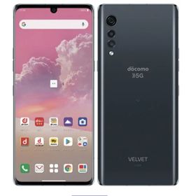 LG Velvet (L-52A) ブラック docomo 5G 本体