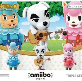 amiibo トリプルセット(カイゾー/とたけけ/リサ どうぶつの森シリーズ) amiibo