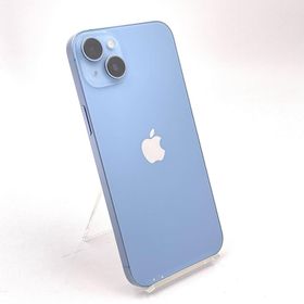 アップル(Apple)の【全額返金保証】【最速発送】Apple iPhone iPhone 14 Plus 128GB ブルー Softbank 動作確認済(スマートフォン本体)