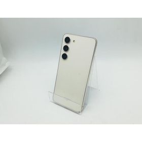 【中古】SAMSUNG au 【SIMフリー】 Galaxy S23 クリーム 8GB 256GB SCG19【柏】保証期間１ヶ月【ランクC】