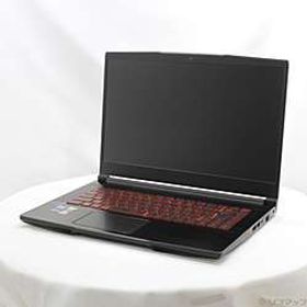 GF63 GF63-11UD-5027JP ブラック ［Core-i7-11800H (2.3GHz)／16GB／SSD512GB／GeForce RTX 3050Ti(4GB)／15.6インチワイド