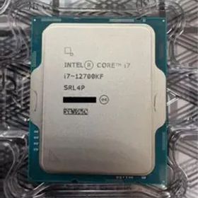 Intel Core i7-12700KF 12th Gen 動作確認済み
