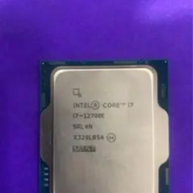 Intel Core I7-12700K CPU インテル 1395