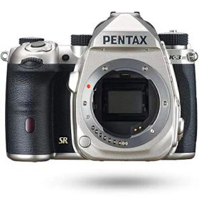 【中古】 ペンタックス PENTAX K-3 Mark III ボディ シルバー APS-Cデジタル一眼レフカメラ 【視野率100%・約1.05倍光学ファインダー】【5軸5.5段ボディ内手ぶれ補正機構】【最高ISO感度160万】【防塵・防滴構造】【最高約12コマ/秒 高速ドライブ】1075