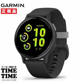 1/6まで初売り10％OFFクーポン付！GARMIN ガーミン vivoactive 5 ヴィヴォアクティブ5 Black/Slate スマートウォッチ GPS Suica対応 010-02862-40 【安心のメーカー1年保証】