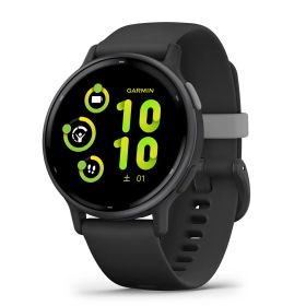 ガーミン vivoactive 5 Black / Slate 【Suica対応】スマートウォッチ 010-02862-40 [0100286240]【返品種別A】
