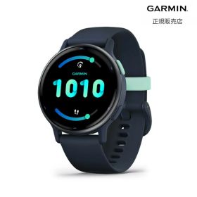 【マラソン期間！要エントリー2人に1人100%Pバック】ガーミン GARMIN vivoactive 5 Blue / Blue Met ヴィヴォアクティブ5 ブルー ブルーメット 010-02862-42 GPS スマートウォッチ メンズ レディース フィットネス 男女兼用
