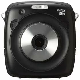 【中古】富士フイルム(FUJIFILM) デジタルチェキ SQUARE SQ10 ブラック instax SQUARE SQ10