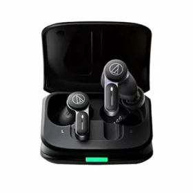 【中古】オーディオテクニカ ATH-TWX7 ワイヤレスイヤホン bluetooth ノイズキャンセリング 最大約20時間再生 通話品質強化 マルチポイント対応 ノイズキ