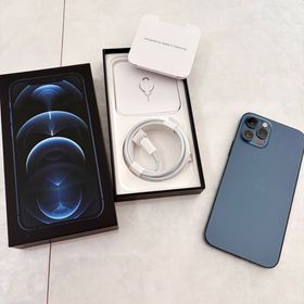 アイフォーン(iPhone)の【美品】iPhone 12 Pro 256GB SIMフリー 箱 付属品付(スマートフォン本体)