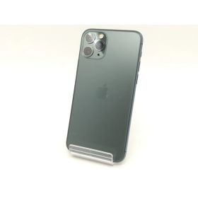 【中古】Apple docomo 【SIMロック解除済み】 iPhone 11 Pro 64GB ミッドナイトグリーン MWC62J/A【福岡筑紫】保証期間1ヶ月【ランクC】