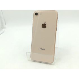【中古】Apple au 【SIMロック解除済み】 iPhone 8 64GB ゴールド MQ7A2J/A【千葉】保証期間1週間【ランクC】