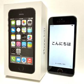 iPhone5s 16GB SpaceGray au