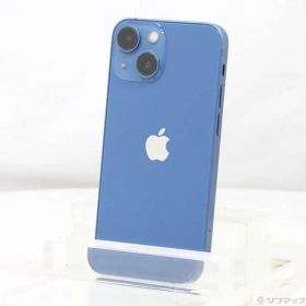 〔中古品〕 iPhone13 mini 256GB ブルー MLJN3J／A SIMフリー【269】