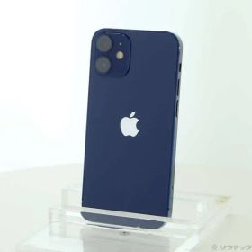 〔中古品〕 iPhone12 mini 128GB ブルー MGDP3J／A SIMフリー【305】
