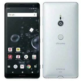 【中古】SONY 【SIMロック解除済】docomo Xperia XZ3 SO-01L White Silver