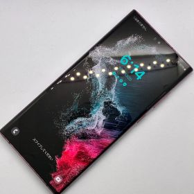 48785 Galaxy S22 Ultra バーガンディ