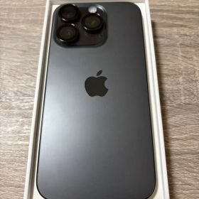 iPhone 15Pro本体 ブラック SIMフリー バッテリー87%