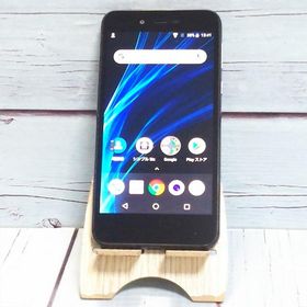 SHARP Softbank AQUOS sense basic 702SH ブラック 本体 白ロム SIMロック解除済み SIMフリー C077796