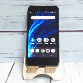 SHARP Softbank AQUOS sense basic 702SH ブラック 本体 白ロム SIMロック解除済み SIMフリー B751095