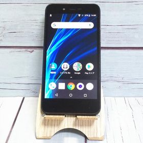 SHARP Softbank AQUOS sense basic 702SH ブラック 本体 白ロム SIMロック解除済み SIMフリー B055017