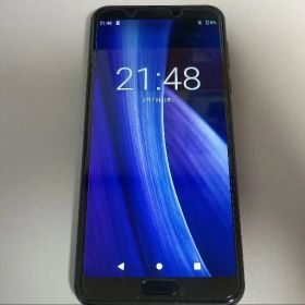 AQUOS Sence3 plus 128GB ブラック 手帳カバー