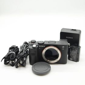 ■ほぼ新品■ SONY SONY(ソニー) フルサイズ ミラーレス一眼カメラ α7C ボディ(レンズなし) ブラック ILCE-7C B