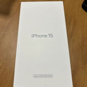 未開封新品Apple iPhone 15 ピンク128GB 整備済み製品本体