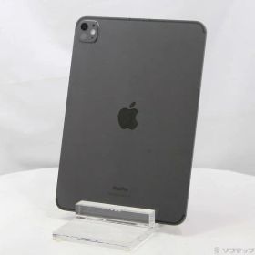 〔中古品〕 iPad Pro 11インチ 第5世代 標準ガラス 256GB スペースブラック MVW13J／A SIMフリー【349】