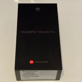 新品未使用 HUAWEI Mate 20 Pro ブラック LYA-L09