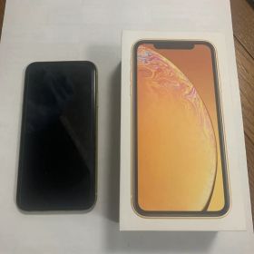 iPhone XR イエロー 本体 箱付き