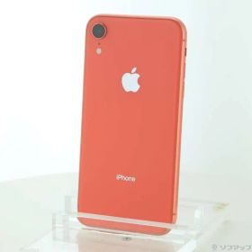 〔中古品〕 iPhoneXR 64GB コーラル NT0A2J／A SIMフリー【258】