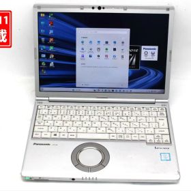 中古 フルHD対応WUXGA 12.1インチ Panasonic Let's note CF-SV7RDCVS Windows11 高性能 第8世代Core i5-8350U 8GB 爆速256GB-SSD カメラ 無線 Office付き Win11【中古ノートパソコン 中古パソコン 中古PC】送料無料 あす楽対応 即日発送（Windows10も対応可能 Win10）