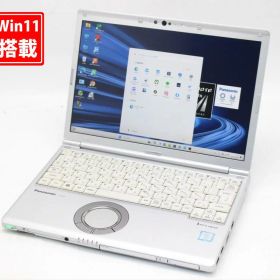 送料無料 あす楽対応 即日発送 中古良品 フルHD 12.1インチ Panasonic Let's note CF-SV7UFKVS Windows11 高性能 八世代Core i7-8650u 16GB 爆速512GB-SSD カメラ 無線 Office付 Win11【ノートパソコン 中古パソコン 中古PC】（Windows10も対応可能 Win10）