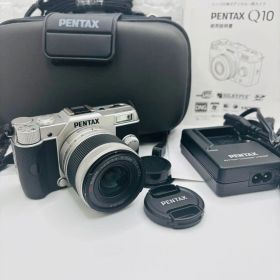 【美品】PENTAX Q10 ミラーレス 一眼 レンズセット ケース付き