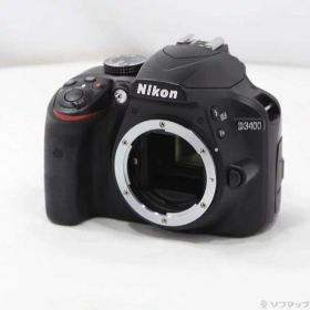 【中古】Nikon(ニコン) 期間特価対象品 NIKON D3400 ボディ ブラック 【368-ud】