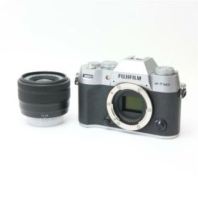 【中古】 《良品》 FUJIFILM X-T50 XC15-45mmレンズキット シルバー [ デジタルカメラ ]